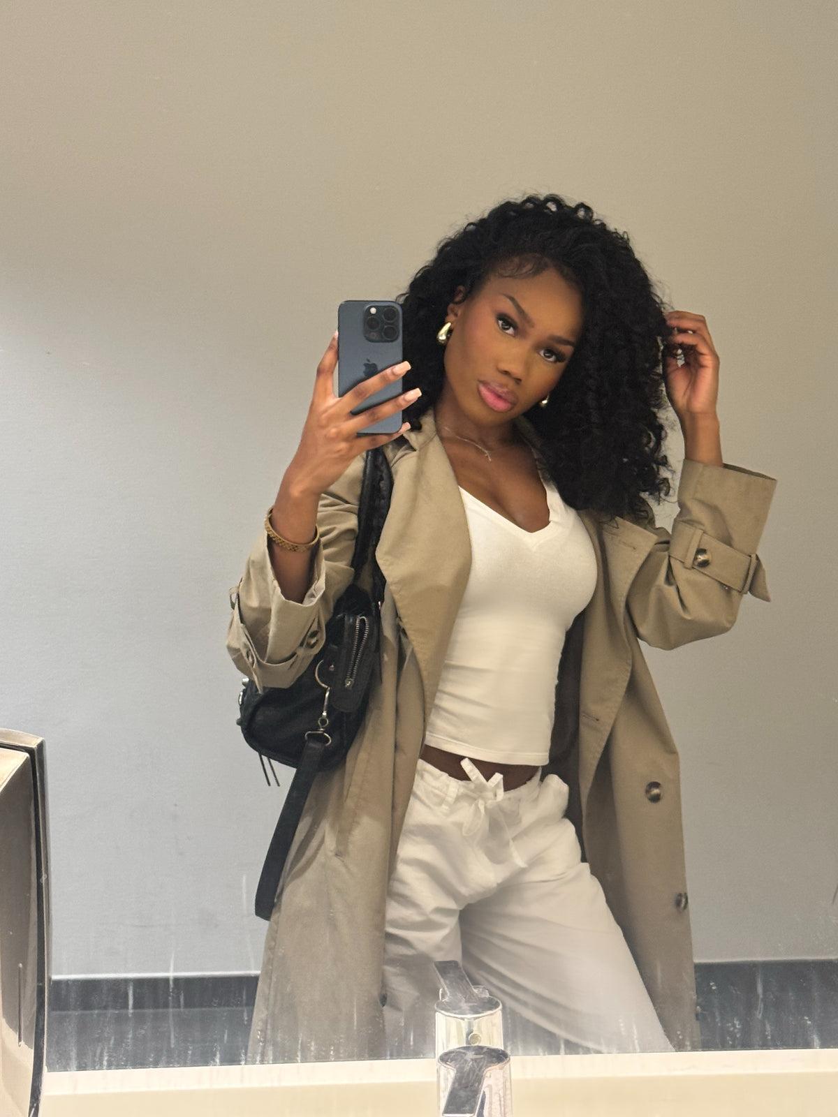 Indian Curly Flip Over Half Wig